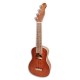 Photo of the Fender Soprano Ukulele model Seaside Natural color front and in three quarters