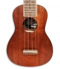 Foto Ukulele Soprano Fender modelo Seaside tampo e cavalete
