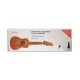 Caixa do Pack Ukulele Soprano Fender Seaside cor natural