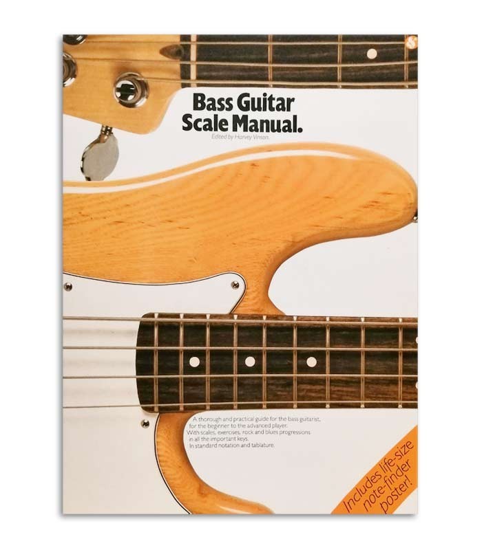 Photo of the cover of the book Bass Guitar Scale Manual 