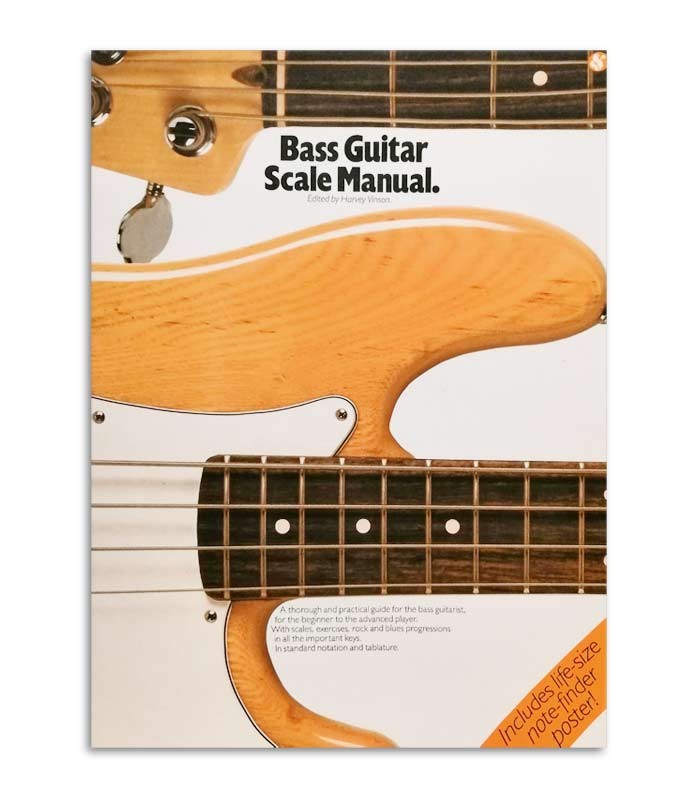 Bass Guitar Scale Manual Exercícios baixo Salão Musical