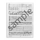 Amostra do interior do livro Mozart Requiem para coro e orquestra