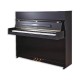Photo of the Upright Piano Petrof model P118 S1 of the Middle Series front and in three quarters