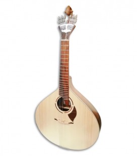 Foto da guitarra portuguesa APC modelo 308LS Lisboa de frente e em três quartos
