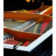Foto detalle de la mecánica del Piano de Cola Petrof P159 Bora