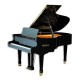 Foto do Piano de Cauda Petrof modelo P194 Storm da Standard Series de frente e em três quartos