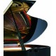Foto detalhe do móvel do Piano de Cauda Petrof P194 Storm
