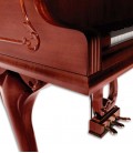 Foto detalhe do móvel do Piano de Cauda Petrof P173 Breeze Chipendale