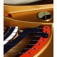 Photo detail of the interior and of the Master Series tag of the Grand Piano Petrof P284 Mistral