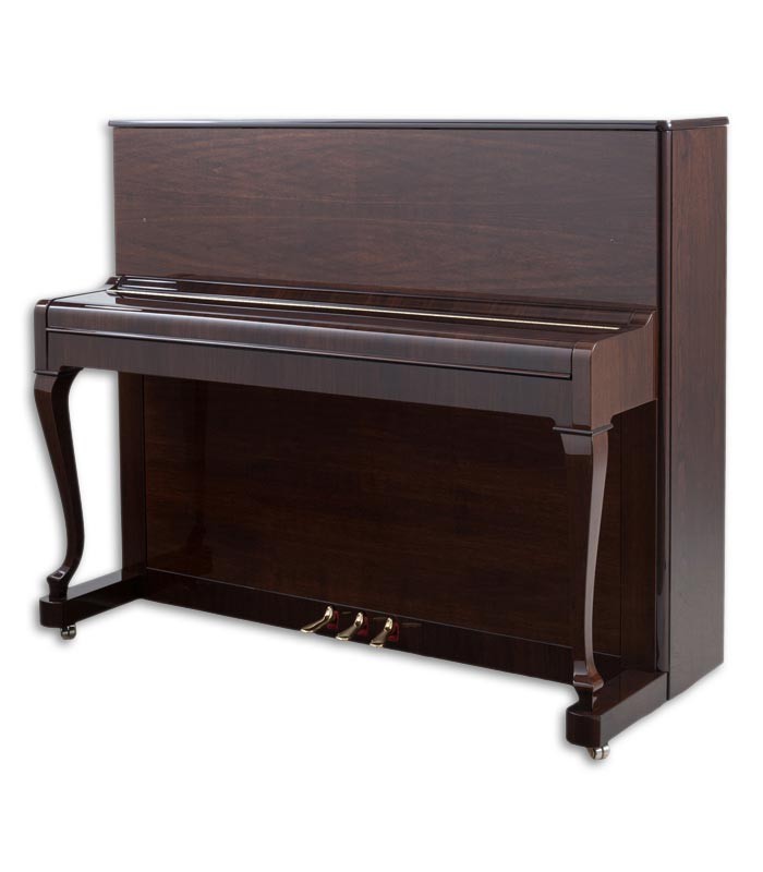Photo of the Upright Piano Petrof P118 D1 with the fallboard closed