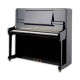Photo of the Upright Piano Petrof model P135 K1 from the Highest Series front and in three quarters
