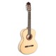 Photo of the flamenco guitar Paco Castillo model 213 F front and in three quarters
