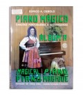 Foto da capa dp livro do Eurico Cebolo Titulado ALB A Método Piano Mágico Álbum A com CD