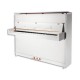 Photo of the Upright Piano Petrof model P118 S1 of the Middle Series front and in three quarters