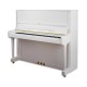 Photo of the Upright Piano Petrof P125 G1 with a white finish