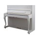 Photo of the Upright Piano Petrof P118 C1 with a white finish