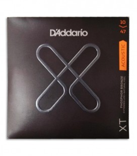 Jogo de Cordas DAddario XTAPB1047 010 Guitarra Acústica Phosphor Bronze