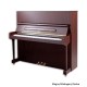 Photo of the Upright Piano Petrof P125 F1 with a mahogany cabinet