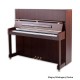 Photo of the Upright Piano Petrof P125 M1 with a mahogany cabinet
