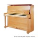 Foto do Piano Vertical Petrof P118 P1 com móvel de amieiro acetinado