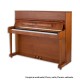 Photo of the Upright Piano Petrof P118 P1 with a satin cherry finish