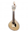Foto de la Guitarra Portuguesa Artimúsica modelo GP70CCAD Simple modelo de Coimbra tamaño 3/4 de frente y en trés cuartos