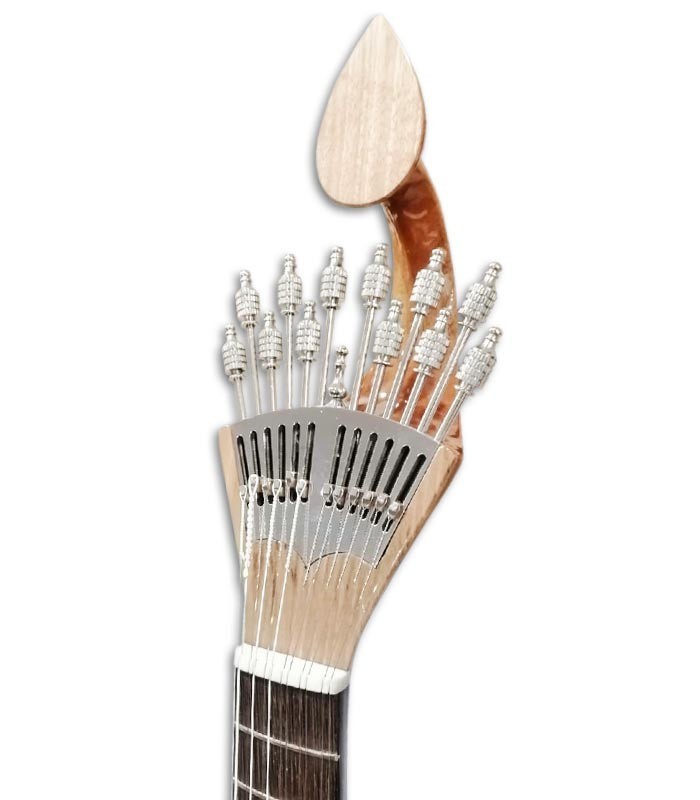 Foto del clavijero de la Guitarra Portuguesa Artimúsica GP70CCAD Simple Coimbra