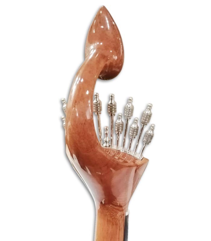 Foto de la cabeza de la Guitarra Portuguesa Artimúsica GP70CCAD Simple Coimbra