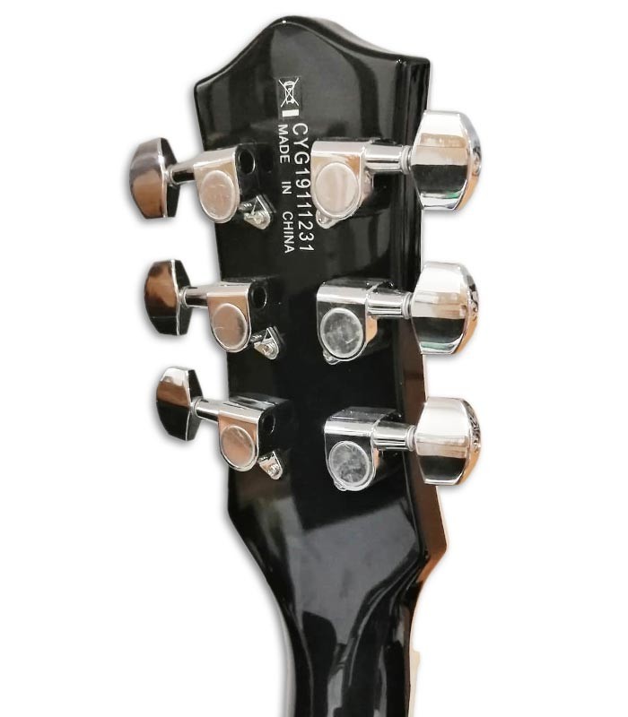 Photo of the machine heads of the Electric Guitar Gretsch G5222 Electromatic Jet