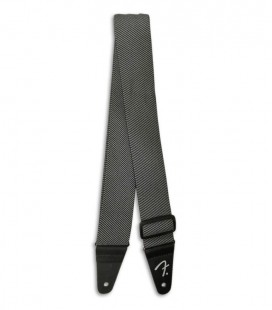 Guitar Strap Fender Grey Tweed Elastic