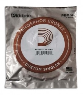 Corda DAddario PB036W Guitarra Acústica