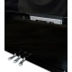 Foto de los pedales y sistema silent retraído del Piano Vertical Ritmuller AEU118S PE Silent Classic