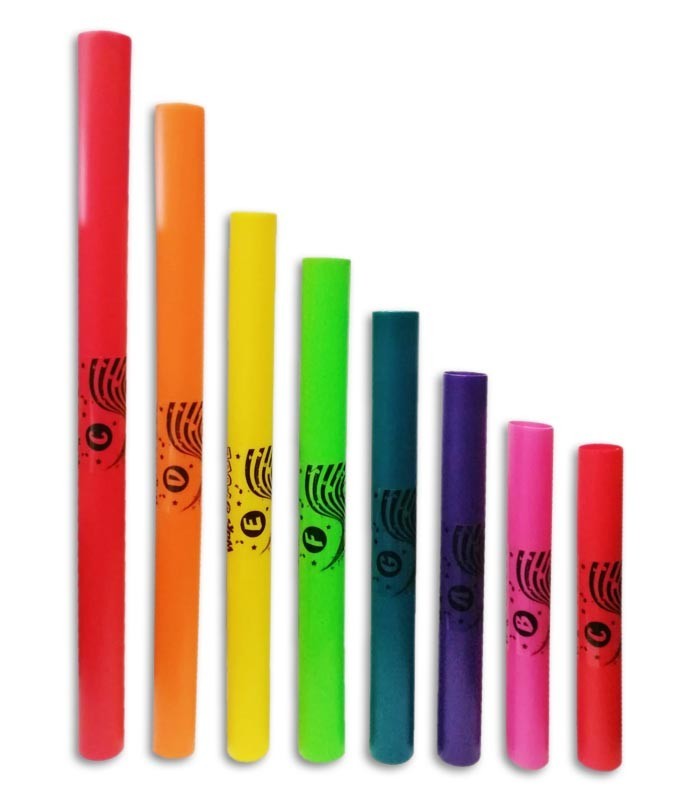 Foto dos Wakatubes Artcarmo Diatónico modelo PP790 de 8 tubos