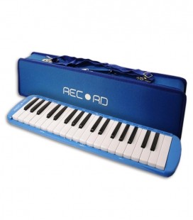 Photo of the Melodica Record M 37 Blue with case
