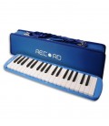 Photo of the Melodica Record M 37 Blue with case