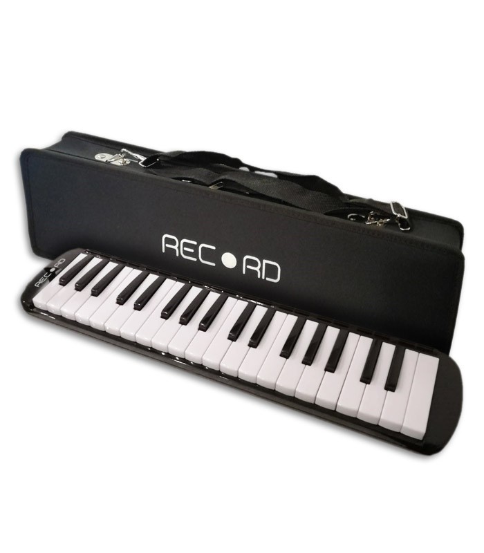 Photo of the Melodica Record M 37 Black with case