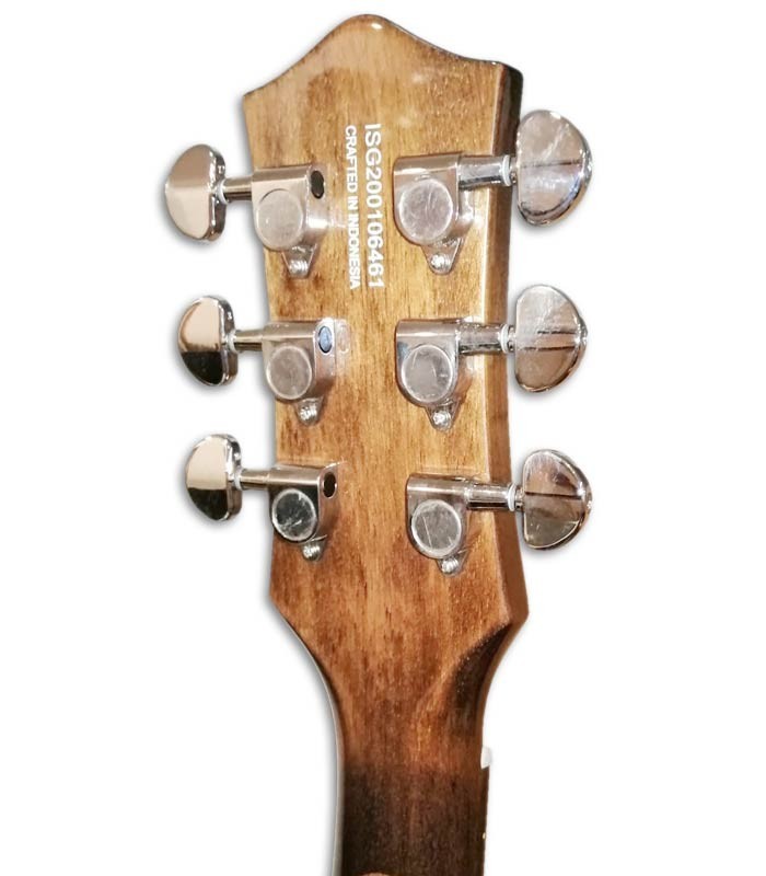 Foto del clavijero de la Guitarra Eléctrica Gretsch G2210