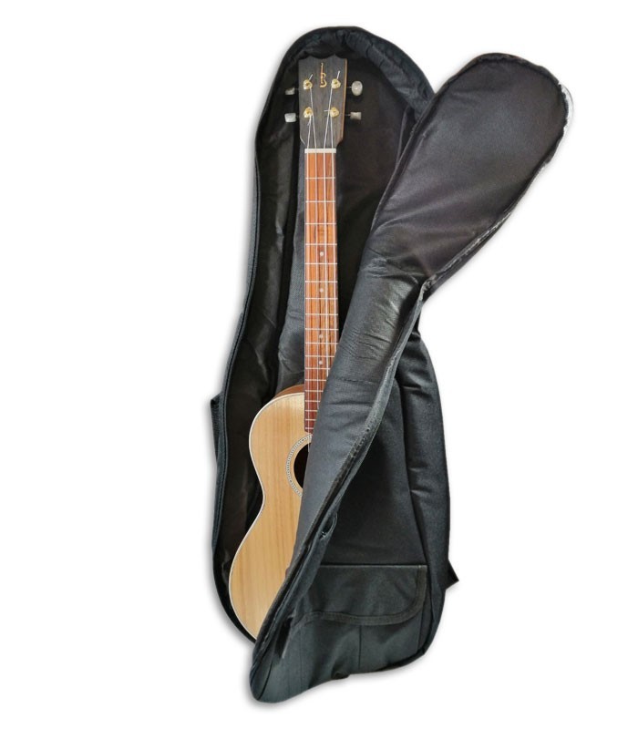 Photo of the interior of the Ortolá Bag 6268 32 for Baritone Ukelele