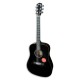 Photo of the Acoustic Guitar Fender CD 60 Dread V3 DS front and in three quarters