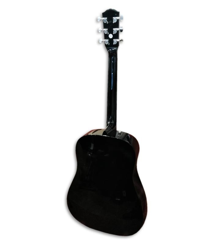Foto da Guitarra Acústica Fender modelo CD 60 Dread V3 DS de trás e em três quartos