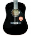 Photo of the top of the Acoustic Guitar Fender CD 60 Dread V3 DS