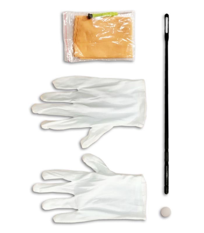 Foto de los accesorios de la Flauta Taylor Collins modelo FL 1 Standard