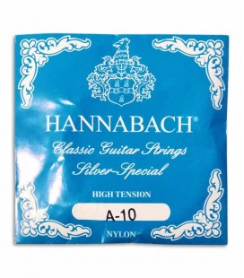 Foto da capa da embalagem da Corda Hannabach 81510HT 10ª Nylon para Guitarra Clássica