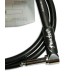 Photo detail of the jack of the Fender Guitar Cable Black in L 90 cm