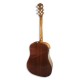 Photo of the Acoustic Guitar Fender model CD 60S LH Dreadnought back and in three quarters