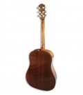 Photo of the Acoustic Guitar Fender model CD 60S LH Dreadnought back and in three quarters