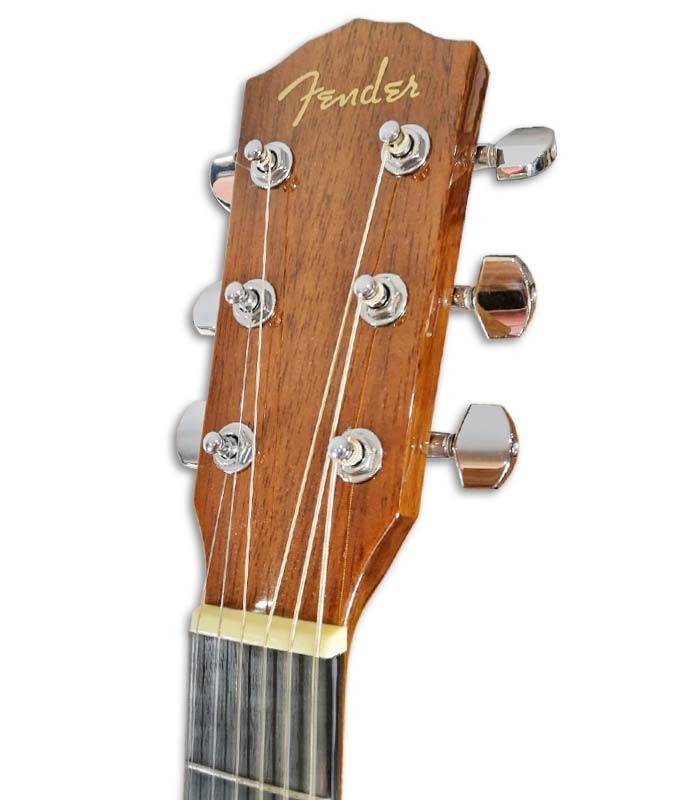 Foto da cabeça Guitarra Acústica Fender Dreadnought modelo CD 60S LH Natural WN
