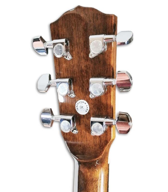 Foto dos carrilhões da Guitarra Acústica Fender Dreadnought modelo CD 60S LH Natural WN