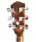 Photo of the machine heads of the Acoustic Guitar Fender model CD 60S LH Dreadnought Natural WN