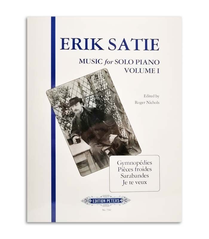 Foto de la portada del Libro Satie Piezas para Piano EP7342